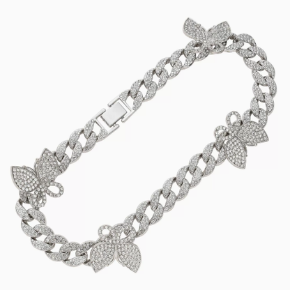 INS Butterfly Hip-Hop Necklace