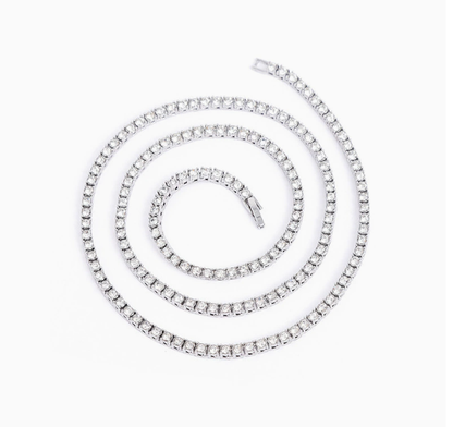 Tennis Chain Necklace (3mm / 4mm / 5mm)