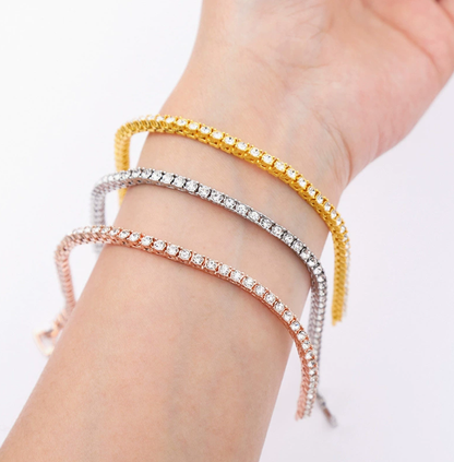Tennis Chain Necklace (3mm / 4mm / 5mm)