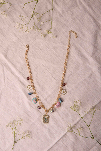 Daisy Charm Necklace
